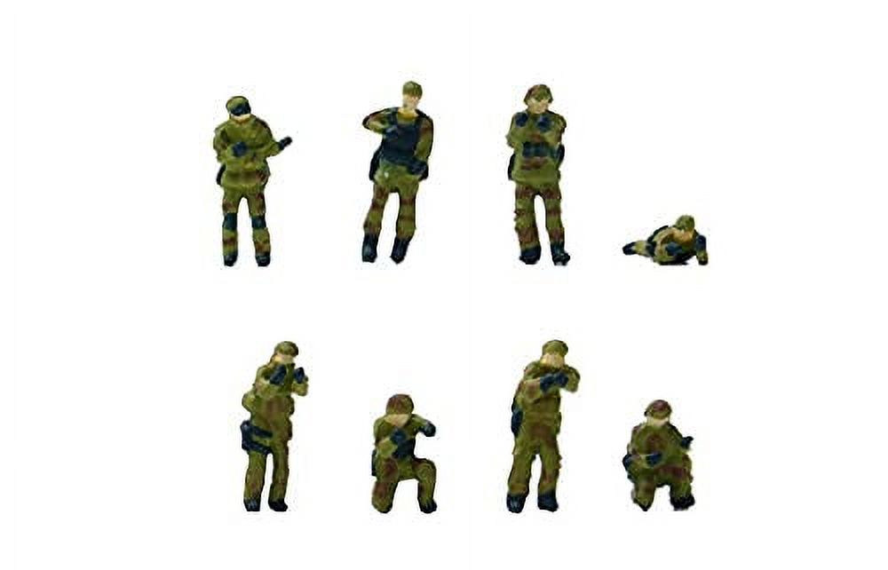 Scene Collection The Human 132 Airsoft People Team A Diorama Supplies  319191 